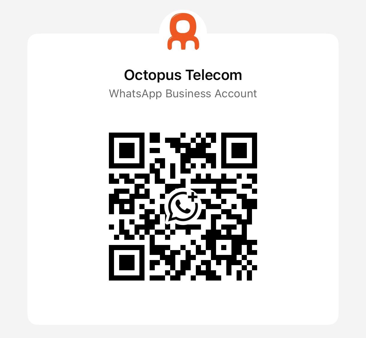 QR-код WhatsApp Octopus Telecom